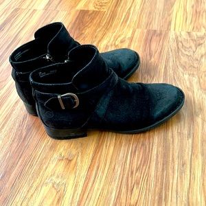 Born Black Ankle Booties